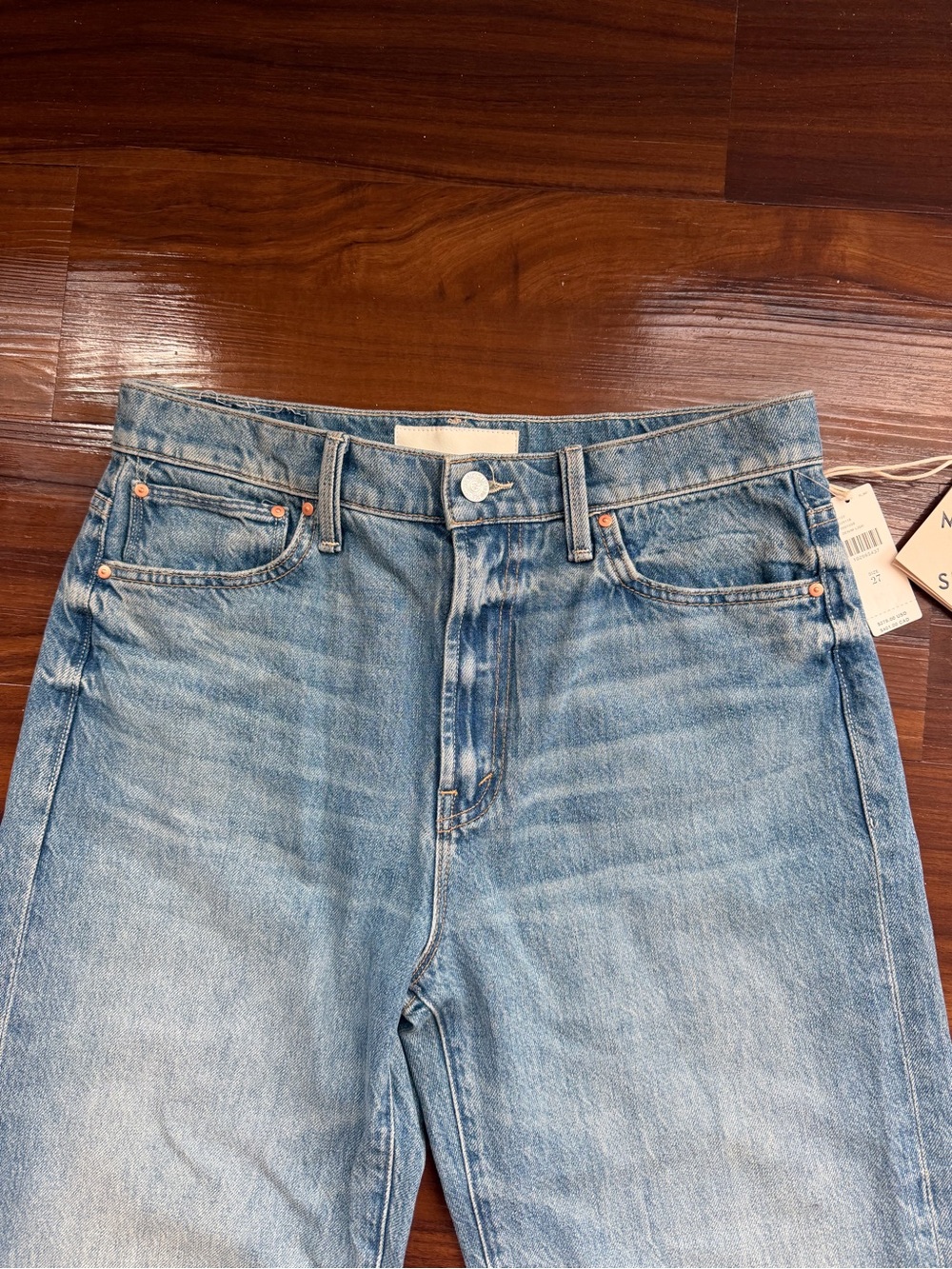 NWT MOTHER Dodger Flood Jean - Picture 3 of 11